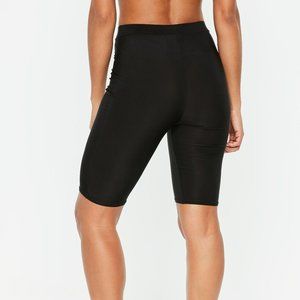 New black bicycle firm fitting full-coverage shorts great for exercise/yoga/etc